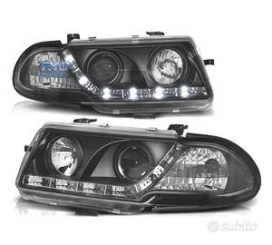 FARI OPEL ASTRA F 91-94 LUCE DIURNA A LED FONDO NE