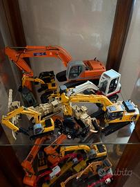 modellini Scavator Caterpillar New Holland Komatsu