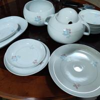 Servizio piatti da 12 in porcellana - Scherzer