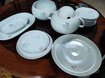 Servizio piatti da 12 in porcellana - Scherzer