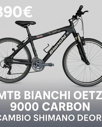 MTB Bianchi Oetzi 9000 Carbon - Tg S Cambio Deore