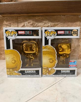 Funko Pop Gamora 382 & Shuri 393 Marvel Studios