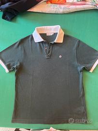 Polo verde scuro Ragazzo