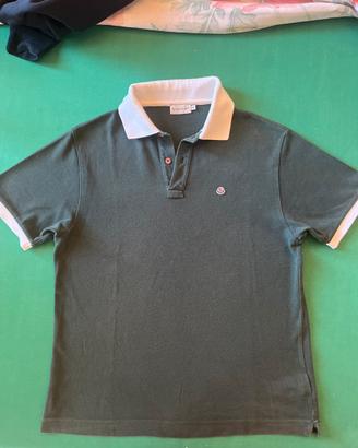 Polo verde scuro Ragazzo