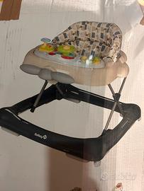 Girello bambini safeti 1st con vassoio gioco e suo