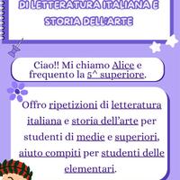 Tutto fare, aiuto compiti e altro