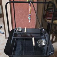 Trespolo per pappagalli