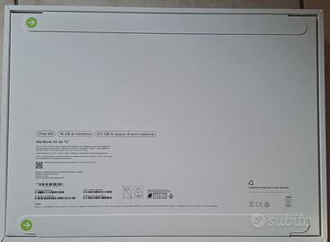 MacBook Air M5 13 NUOVO SIGILLATO