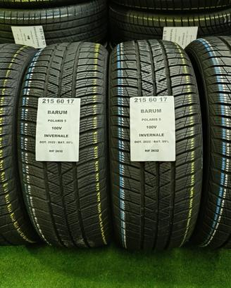 4 GOMME 215 60 17 BARUM INV RIF2632