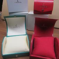 Laurens lotto 6 scatole verdi e rosse per orologio