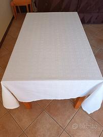 Tovaglia antica in fiandra di lino