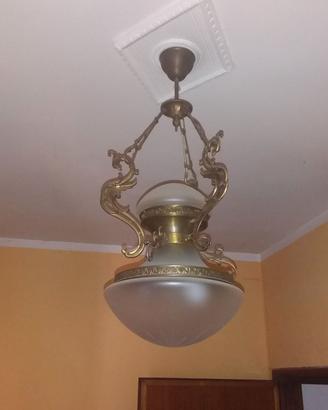 lampadario vintage anni '50