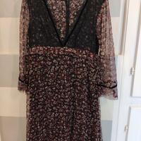 abito in seta morbido fantasia