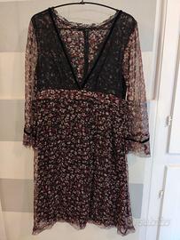 abito in seta morbido fantasia