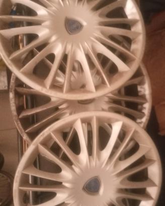 Copricerchi Borchie ORIGINALI LANCIA 15" con molle