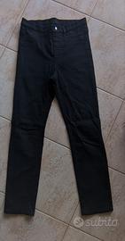 Set jeans nero e denim shabby chic