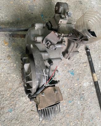 Motore completo rivisto ape 50 accensione manuale