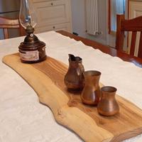 Taglieri Tavolini legno massello artigianali da50€