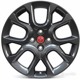 4 cerchi lega fiat 124 abarth r17 lt1328