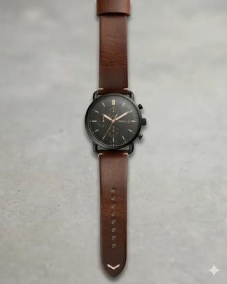 Orologio Uomo Fossil Commuter Cronografo Pelle