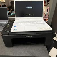 Pc portatile ASUS + stampante Canon