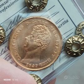 Carlo Alberto FDC eccezionale 