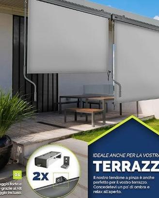 Tenda da sole verticale 160 x 250 cm