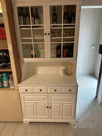 Vetrinetta in legno massello