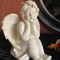 Statuetta decorativa  angelo cherubino Vintage