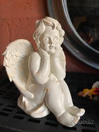 Statuetta decorativa  angelo cherubino Vintage