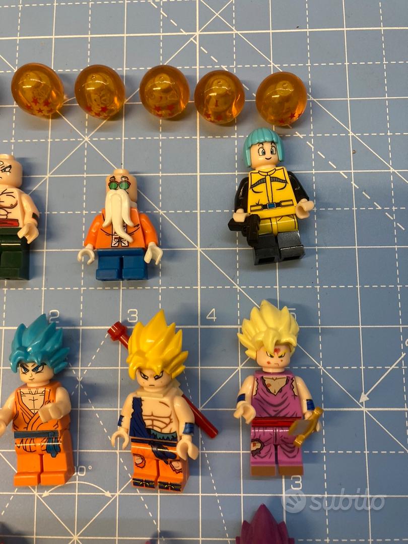 Bandai: mini figures ufficiali di Dragon Ball Z compatibili LEGO