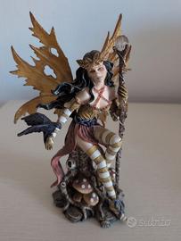 Lotto 6 statuette Les Alpes fate fantasy 16 cm