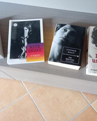Libri biografici Jim Morrison, B. Scott e N.Drake