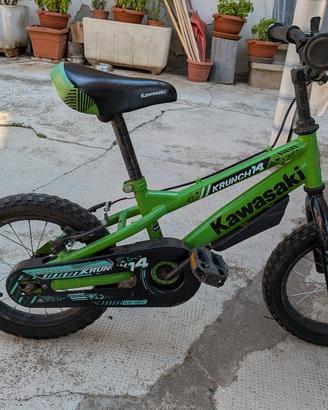 Bicicletta MTB da bambino Kawasaki Krunch 14