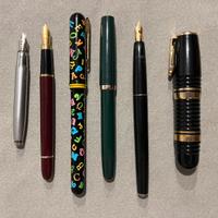 Penne stilografiche vintage ( alcune solo ricambi)