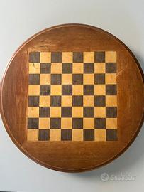 Base tavolo scacchiera vintage