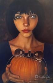 Cinderella 2 olio su tela 60x40 