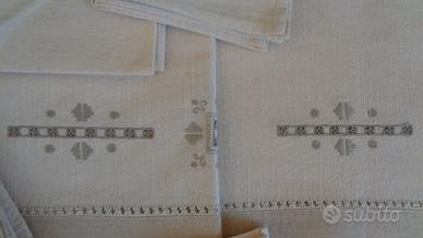 Tovaglia Vintage 260 x 160 Nuova 50%  Lino/Cotone 