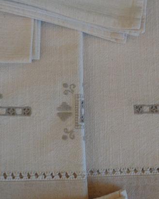 Tovaglia Vintage 260 x 160 Nuova 50%  Lino/Cotone 