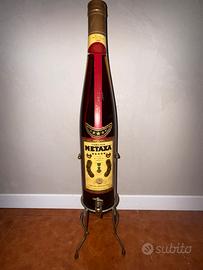 Metaxa 5 stelle 3L+ Supp. in metallo con rubinetto
