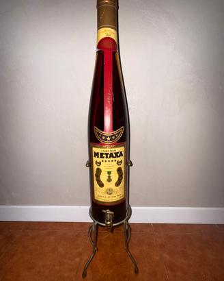 Metaxa 5 stelle 3L+ Supp. in metallo con rubinetto