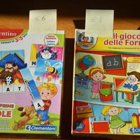 Giochi sapientino per imparare le forme e a legger