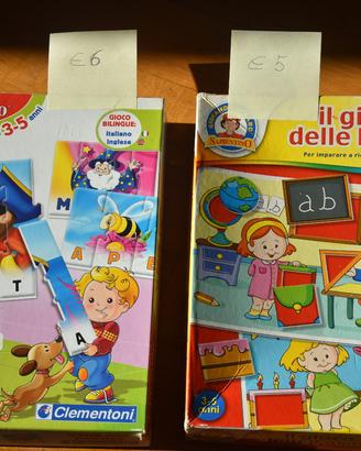 Giochi sapientino per imparare le forme e a legger