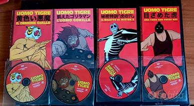 Uomo Tigre 4 DVD In Bustina+Volumetti Yamato Video