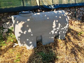 Serbatoio orizzontale in polietilene 1.000 litri