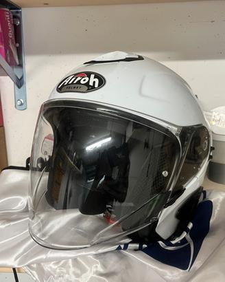 Casco airoh taglia M con interfono midland