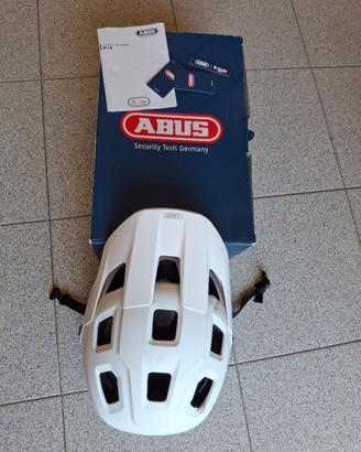 Casco MTB Abus Modrop Taglia L 57-61 Bianco
