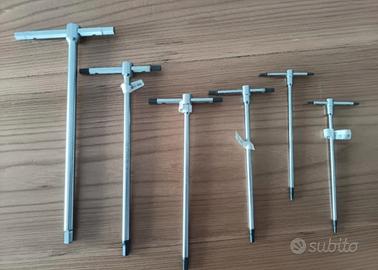 set di 6 chiavi nuove beta a T 
