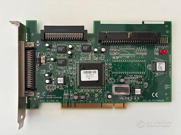 Adaptec aha 2940w / 2940uw PCI con cavo scsi