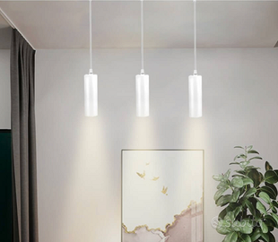 3 NUOVE Lampade GU10 per Binario Monofase